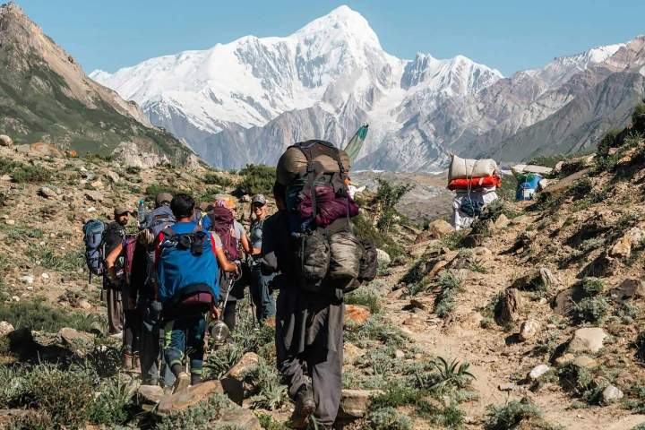 Alpinisme avec population locale France