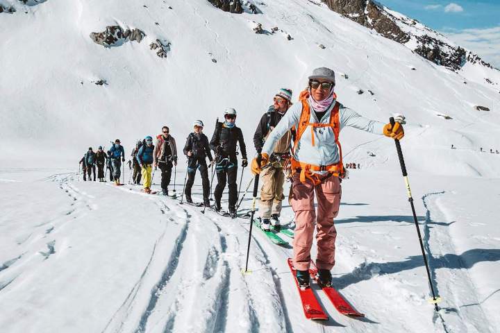 Guide groupe en montagne France